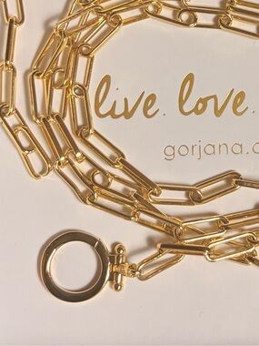 Gorjana Parker XL Paperclip
34”Chain